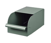 IKEA REJSA Box Grey Green/Metal, 9x17x7.5cm